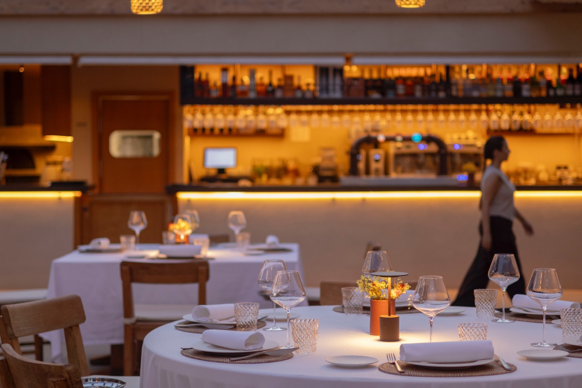 Sala del Restaurante Tempus en Bellver Blue Tech Zone, Oropesa del Mar