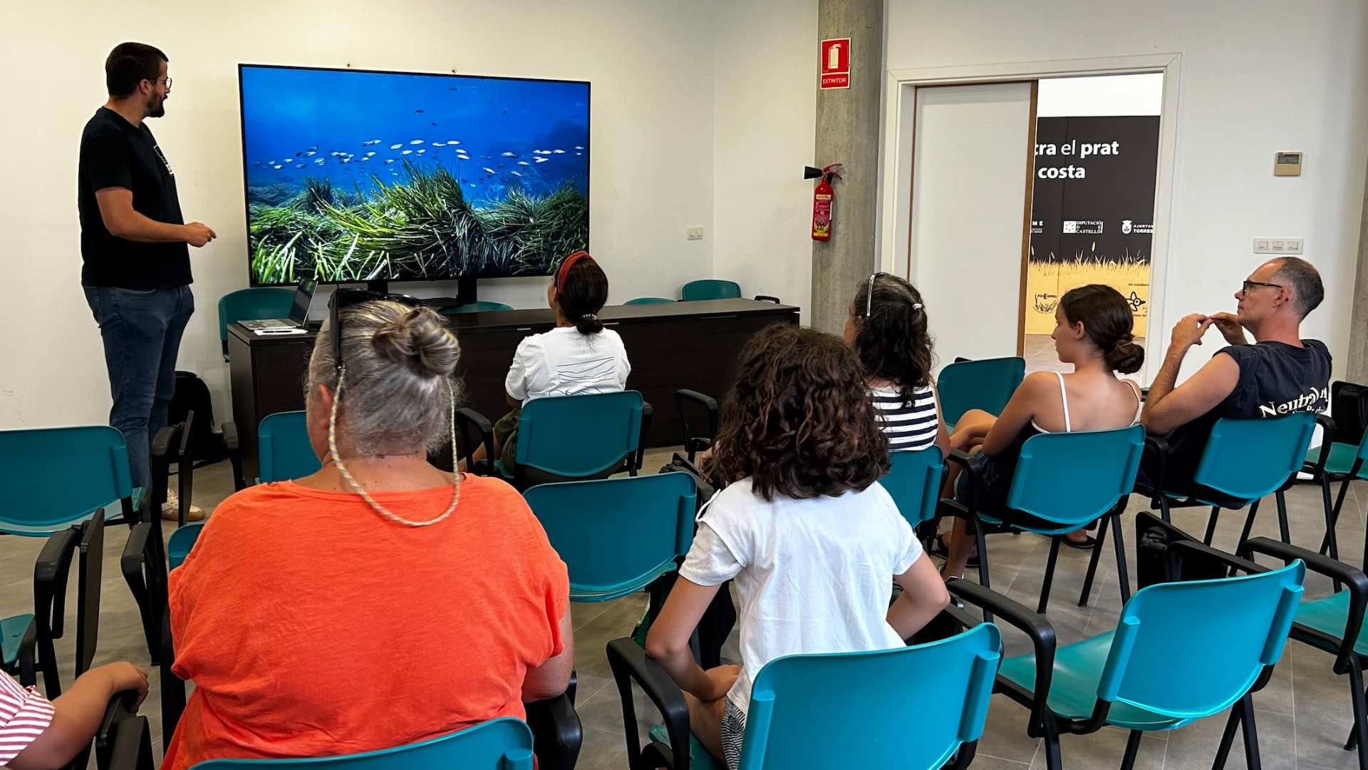 Charla abierta al público sobre la Posidonia oceanica en el Espai Natura de Torreblanca