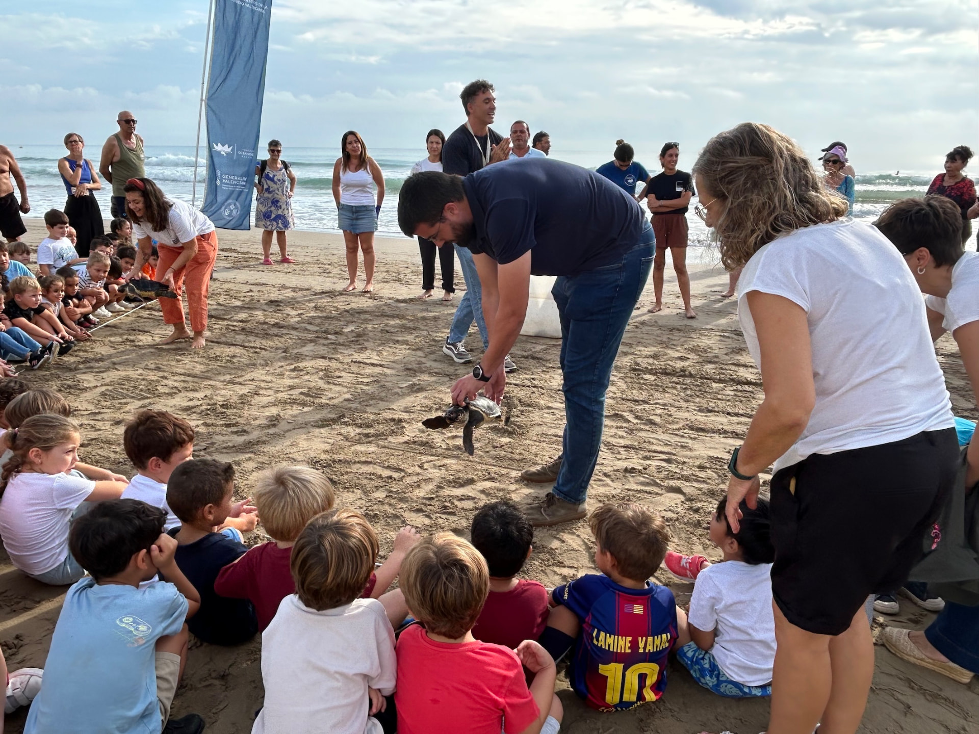 Suelta de tortugas bobas de la Fundación Azul Marino en Nules y Peñíscola — imagen 6