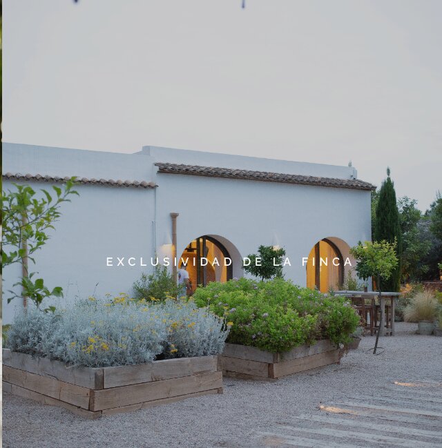 Servicio de Masia Bellver: Exclusividad de la finca